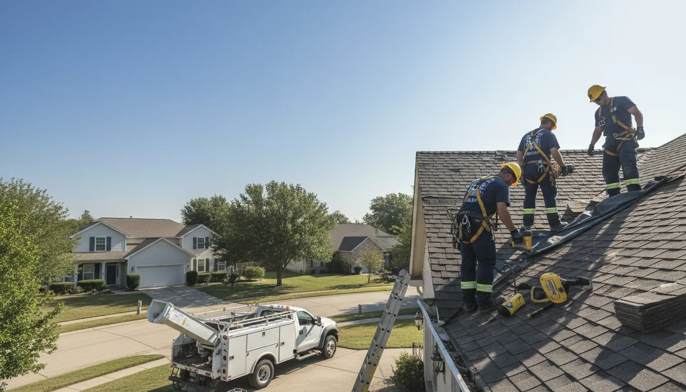 Emergency Roof Repair in West Brooklyn, IL near me